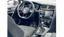 فولكس واجن جولف 2016 Volkswagen Golf R, Warranty, Recent Service, New Tyres, GCC