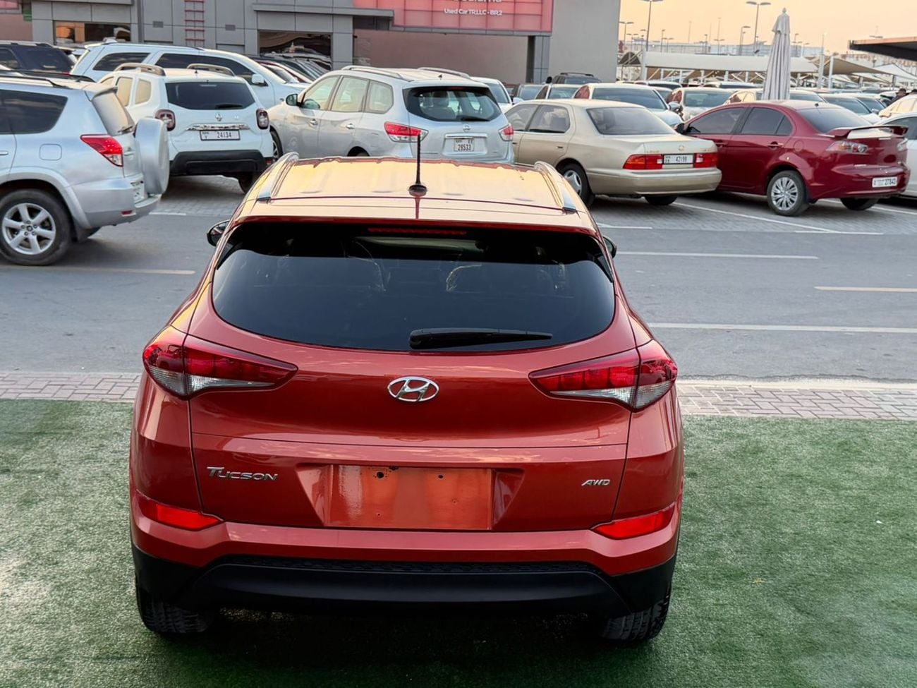 Hyundai Tucson imported with customs papers, number 2