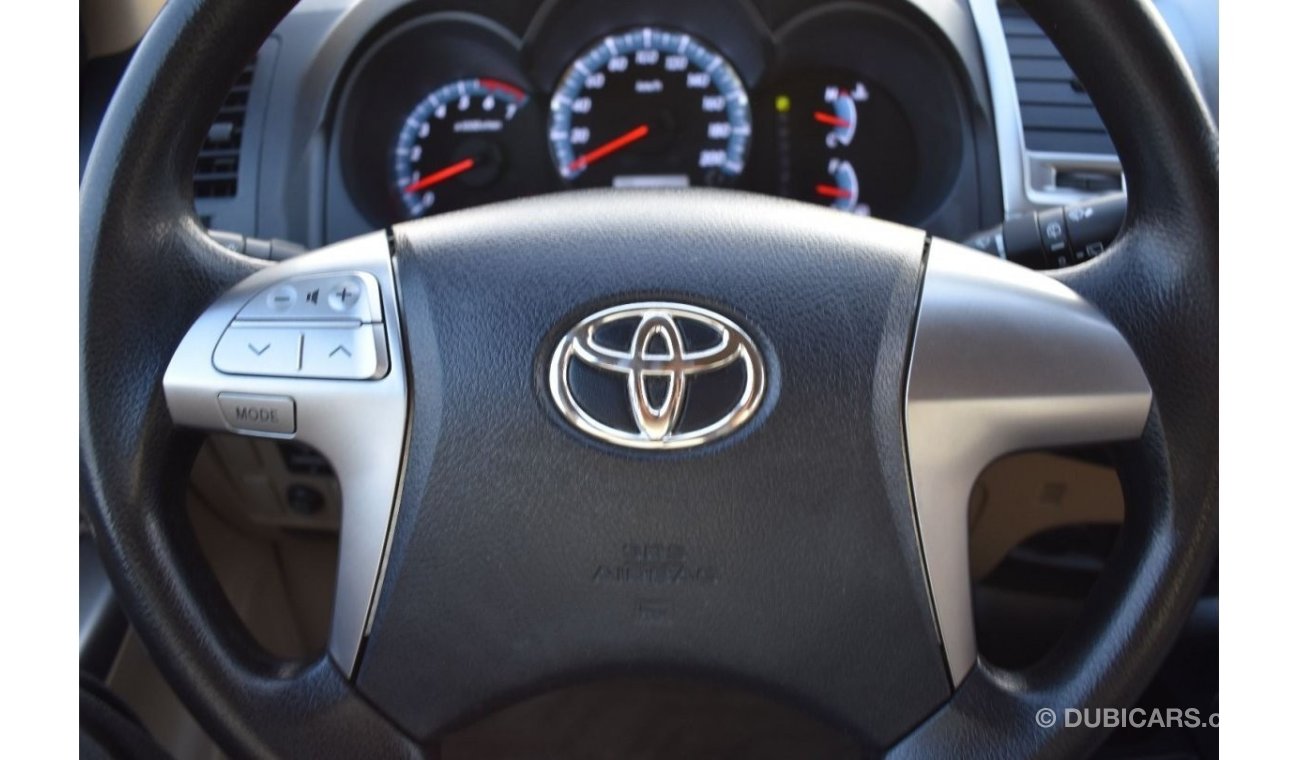 Toyota Fortuner 2015 | TOYOTA FORTUNER EXR 5 DOORS | AUTOMATIC TRANSMISSION | GCC | VERY WELL-MAINTAINED | SPECTACUL