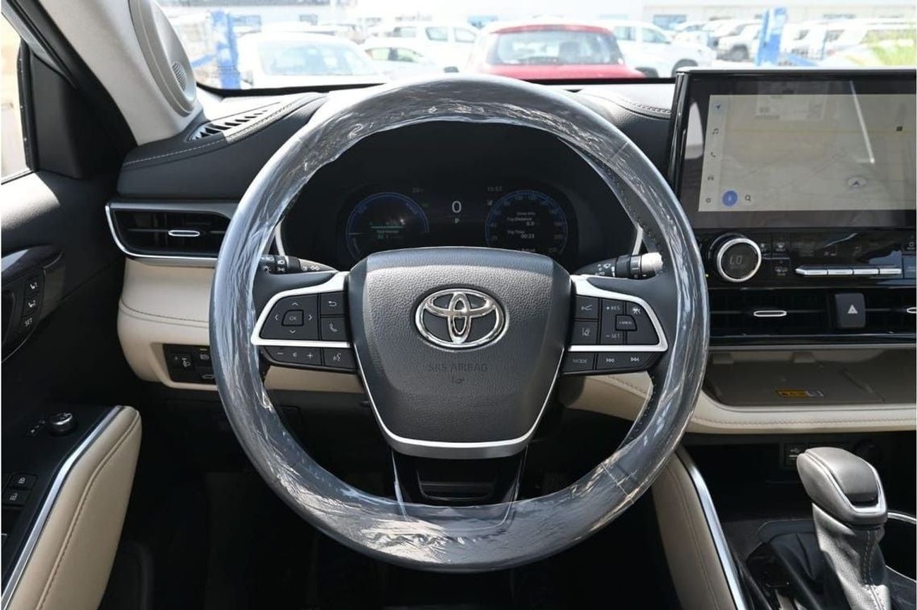 Toyota Highlander Toyota Highlander 2.5L LIMITED HEV 4x4 Hybrid Model 2024, Color Silver (Export Price)