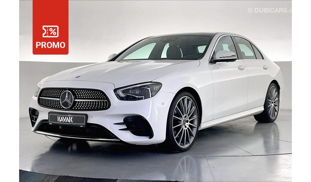 مرسيدس بنز E300 Premium (AMG Line) | سنة ضمان مجانية | نسبة التمويل 1.99% | خالية من أضرار الفيضانات