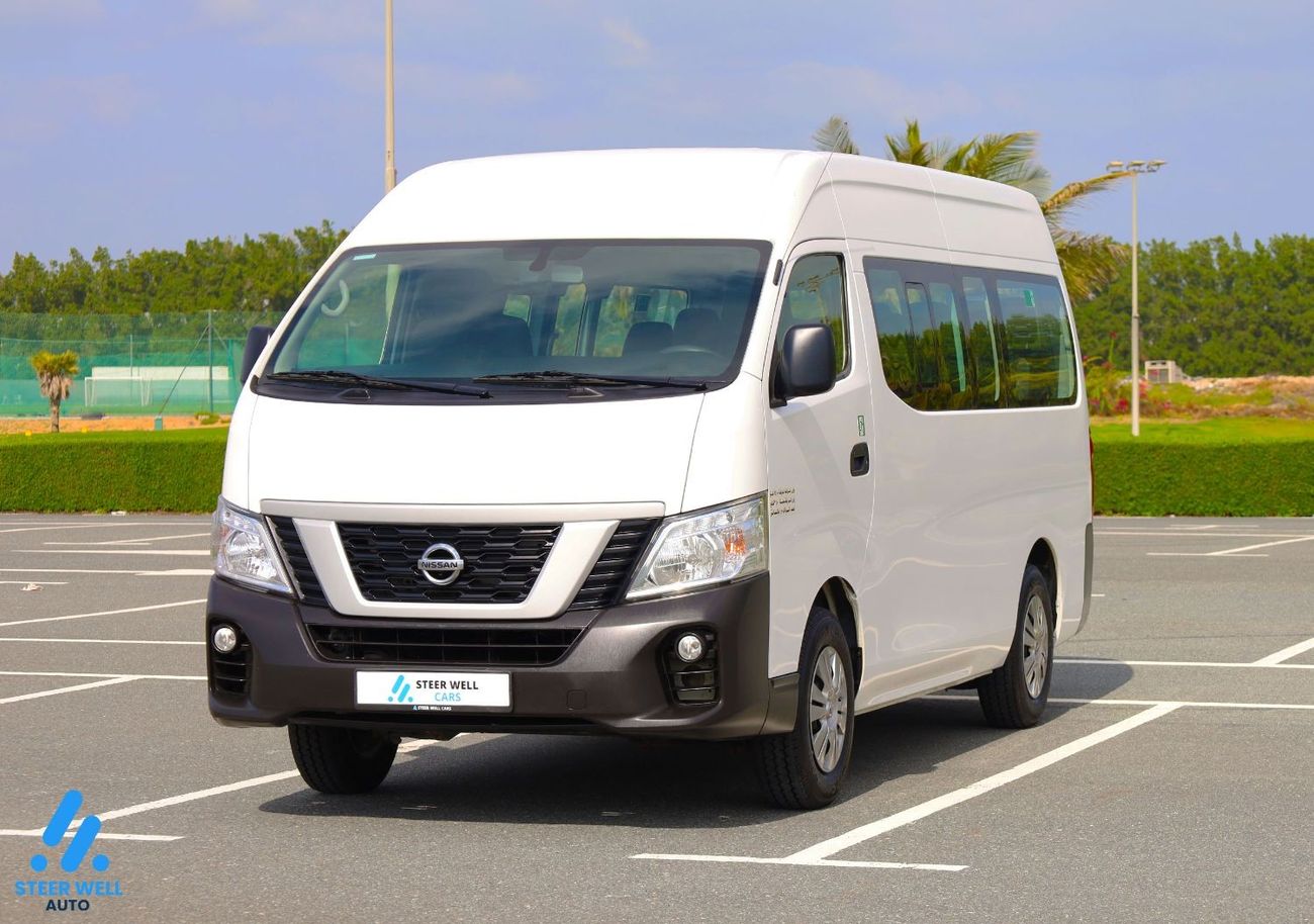 Nissan Urvan Std 2021 NV350 13 High Back Executive Seats / 2.5 Petrol M/T / GCC / Like New Condition
