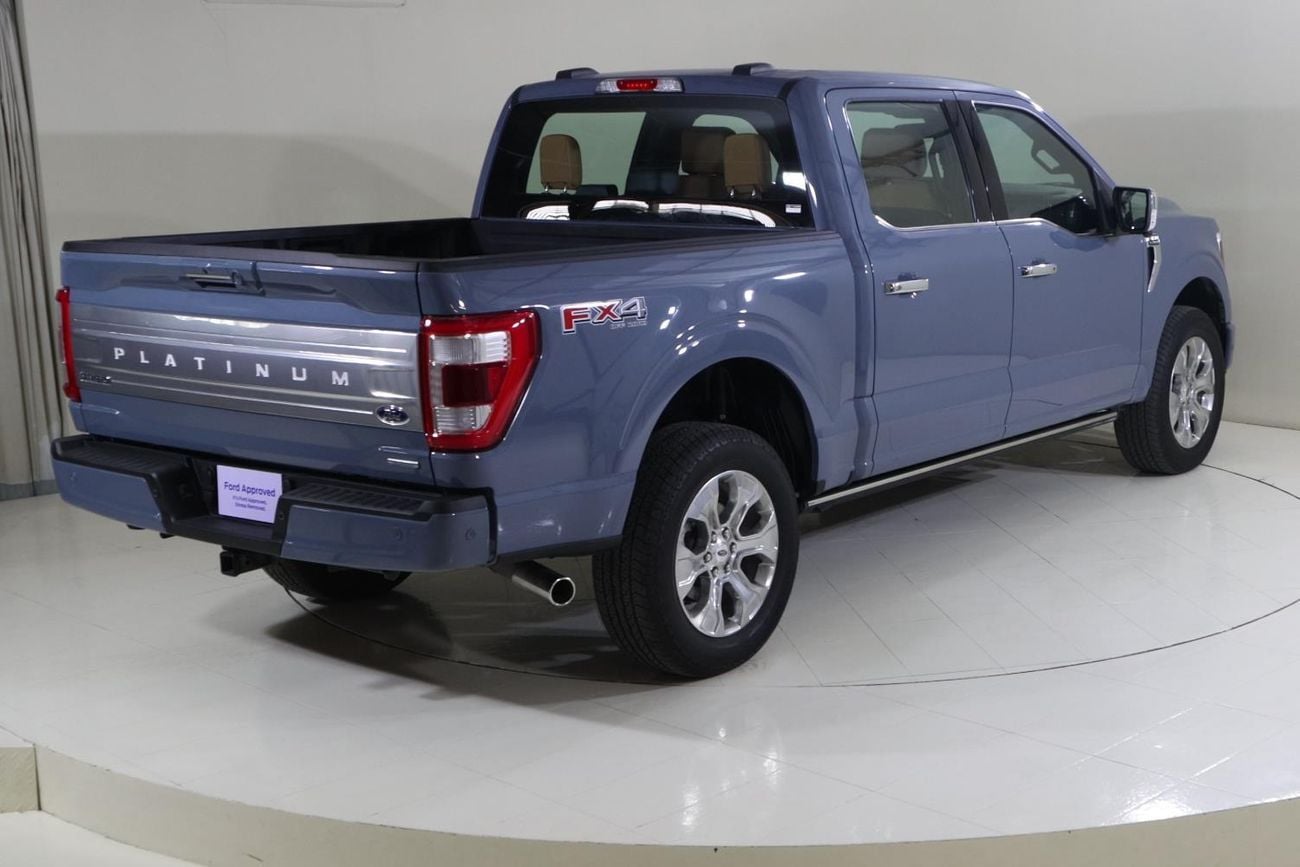 Ford F 150 Platinum 5.0L V8 1823EW F150 PLATINUM CREW 145'' 3.5L ECOBOOST AT LTHR W/O NAVIGATION