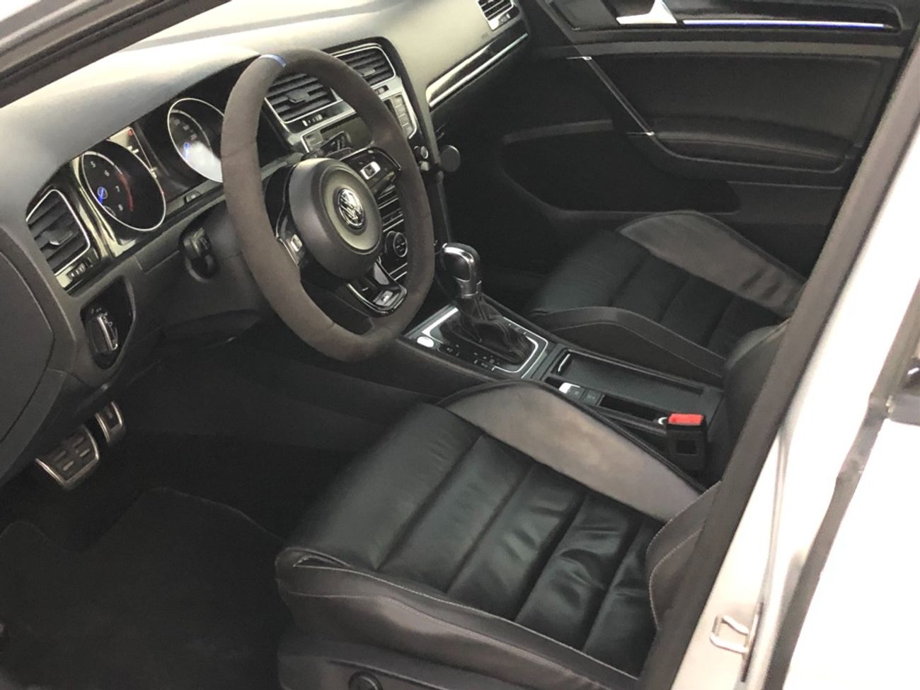 Volkswagen Golf GOLF R MODEL 2015 GCC car perfect condition full option panoramic roof leather seats back camera bac