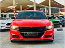 دودج تشارجر SXT 3.6L | Monthly AED 1230/- | 0% DP | Custom Leather Seats | Touch Screen | # 19865