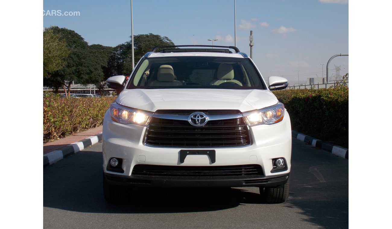 Toyota Highlander 2016 # LIMITED AWD # 3.5 L V6 # Pano # 7S # For Export ONLY OUTSIDE GCC # 05/16 BIRKA #