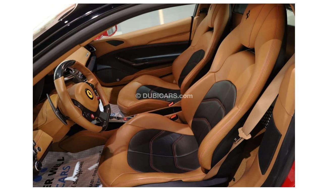 Ferrari 488 Std V8 Fully Loaded | Excellent Condition | GCC Specs