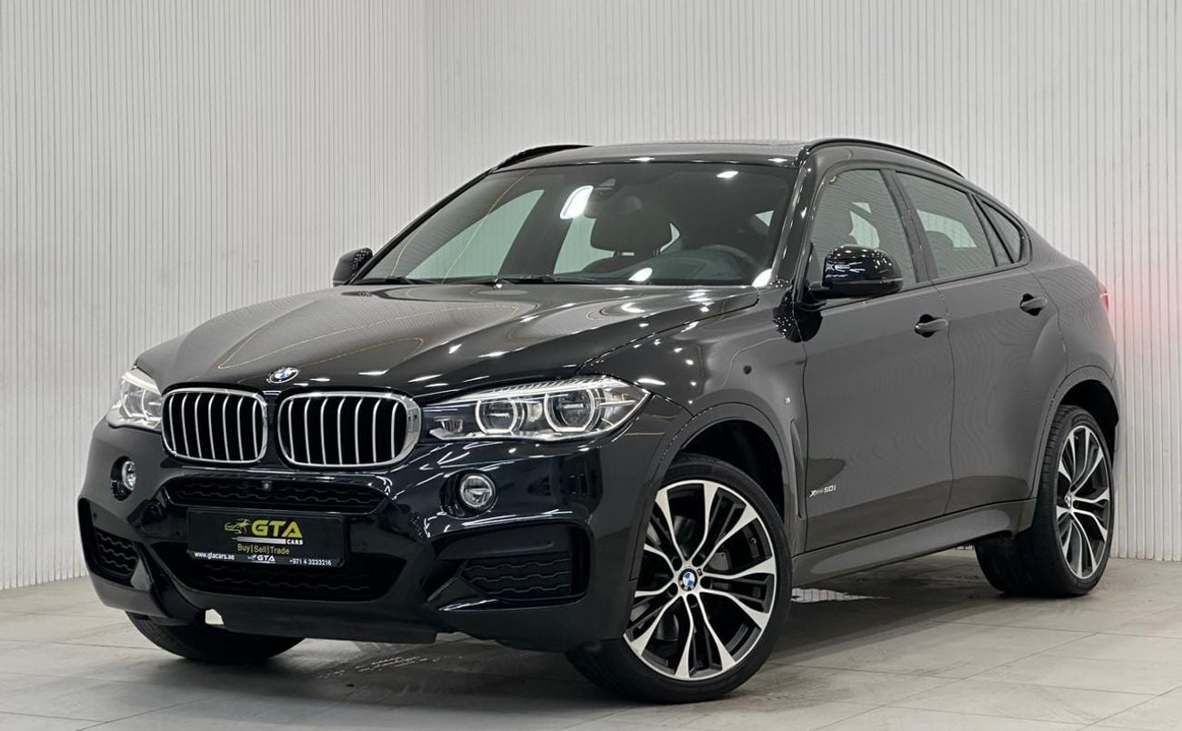 BMW X6 50i M Sport 2018 BMW X6 xDrive50i M-Sport, Warranty, Full Service History, Full Options, GCC