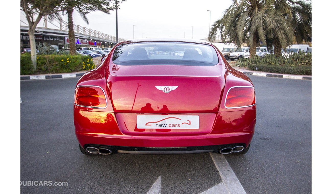 Bentley Continental GT BENTLEY GT -2013 - GCC - ZERO DOWN PAYMENT - 5820 AED/MONTHLY FULL SERVICE HISTORY