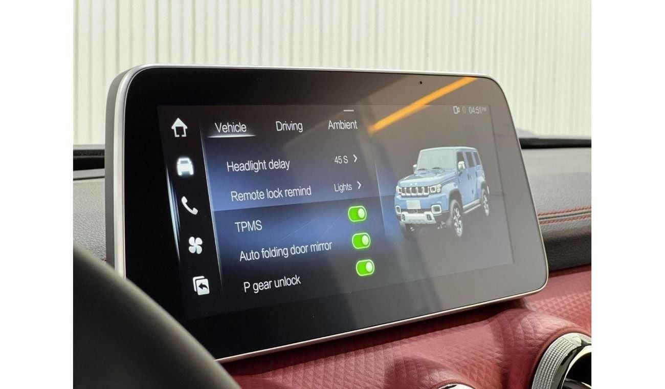 BAIC BJ40L 2023 BAIC BJ40 SE, March 2028 BAIC Warranty, Full BAIC Service History, Low Kms, GCC