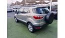 Ford EcoSport 2015 Gulf model, cruise control, rear wing, alloy wheels, fog lights sensors, in excellent condition