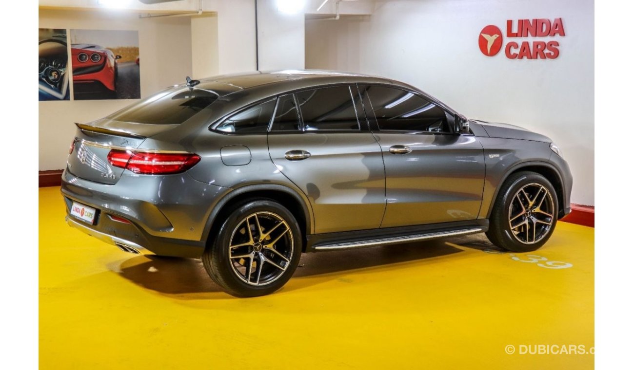 مرسيدس بنز GLE 43 AMG RESERVED ||| Mercedes-Benz GLE 43 AMG 2018 GCC under Agency Warranty with Flexible Down-Payment.