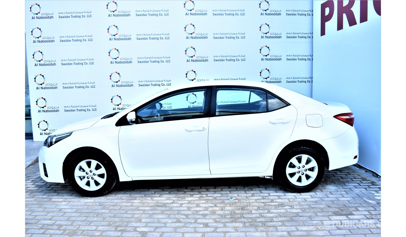 Toyota Corolla 2.0L SE 2016 MODEL WITH DEALER WARRANTY STARTING FROM. 39,900 DHS