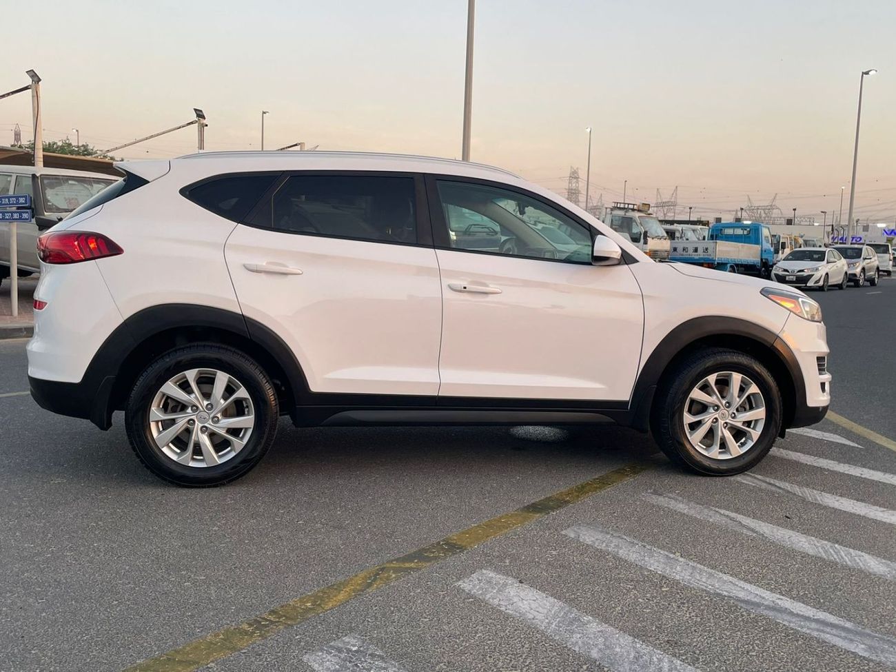 هيونداي توسون 2019 Hyundai Tucson 2.0L V4 SEL+ GDi Push Start & Radar Leather Seats -