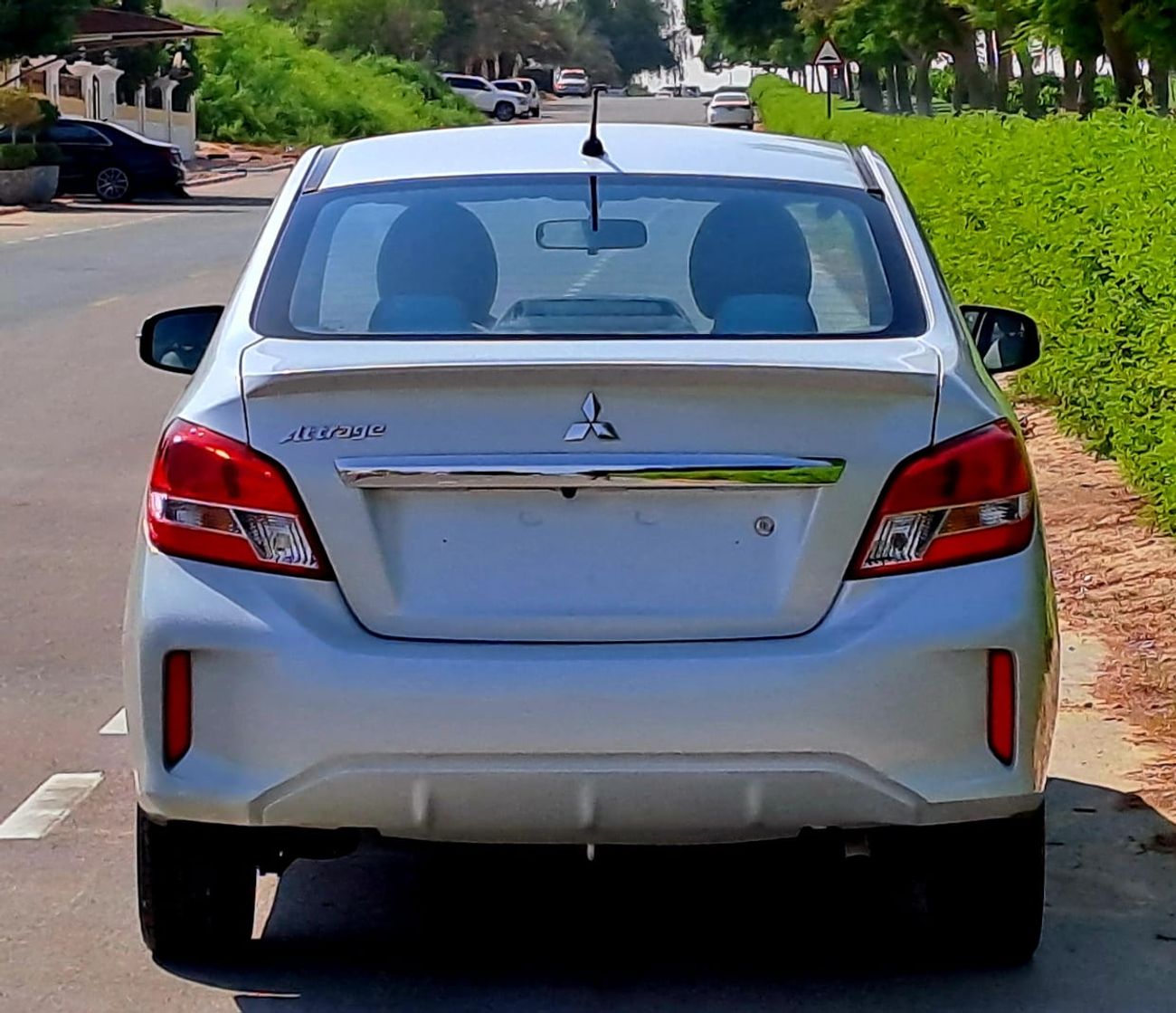 Mitsubishi Attrage GLX MID 380/- Monthly I GCC I Cruise, Camera, GPS I Accident Free