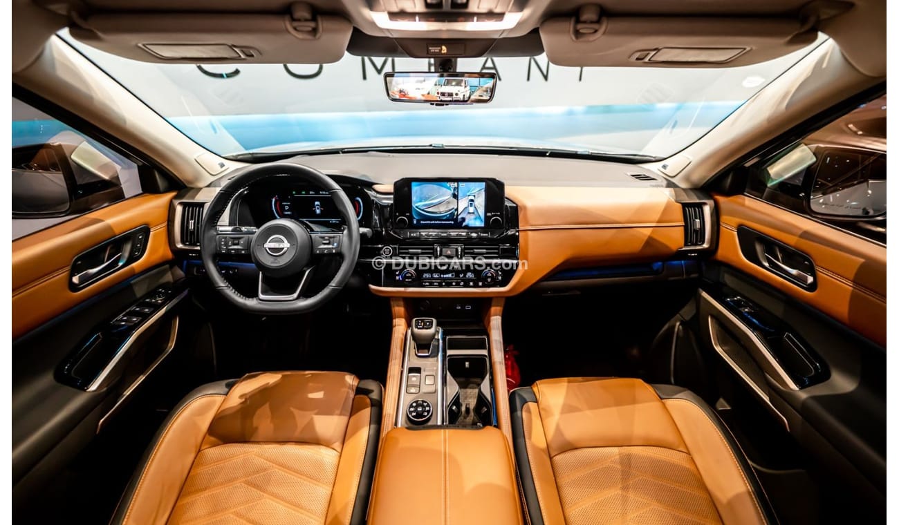 نيسان باثفايندر 2022 Nissan Pathfinder, 2028 Nissan Warranty, 2025 Nissan Service Contract, Low KMs, GCC