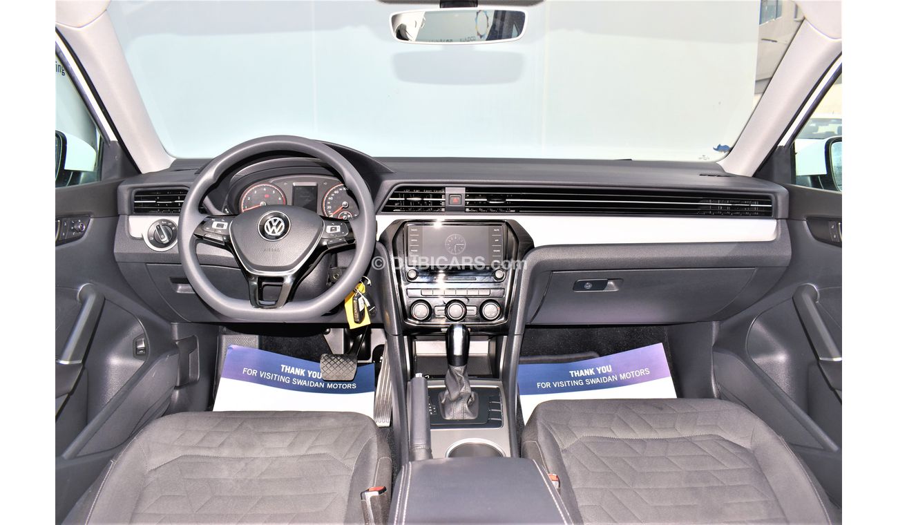 فولكس واجن باسات AED 1118 PM | 2.5L S GCC DEALER WARRANTY