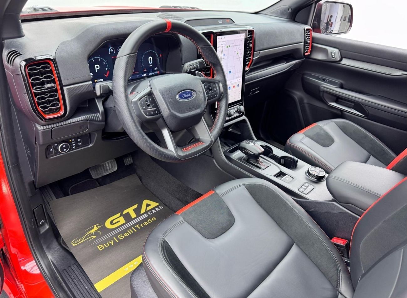 فورد رينجر رابتور 2024 Ford Ranger Raptor, 2029 Ford Warranty + Service Pack, Very Low Kms, GCC