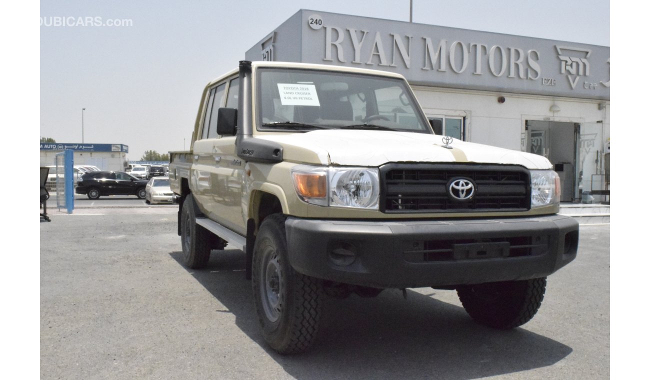 Toyota Land Cruiser Pick Up 4.2 L DOUBLE CABIN PETROL MANUAL TRANSMISSION ONLY FOR EXPORT