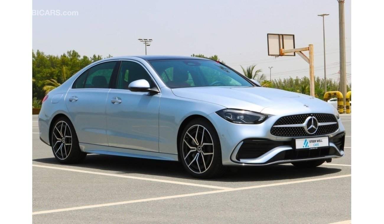 مرسيدس بنز C200 بريميوم بريميوم Plus | Under Dealer  Warranty | VAT INC. | GCC Specs