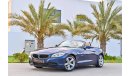 BMW Z4 sDrive20i Convertible | 1,155 P.M | 0% Downpayment | Full Option | Spectacular Condition