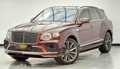 Bentley Bentayga 2021 Bentley Bentayga W12 Speed, 05/2027 Warranty, 09/2027 Service Contract, FSH, GCC