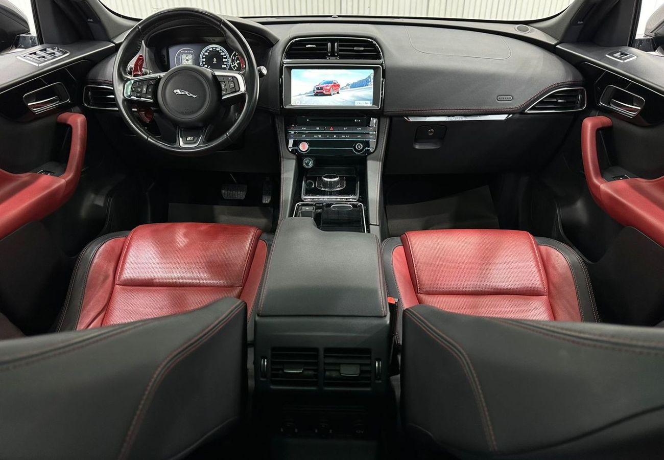 Jaguar F Pace 2017 Jaguar F-Pace S, Warranty, Full Jaguar Service History, Low Kms, GCC Specs