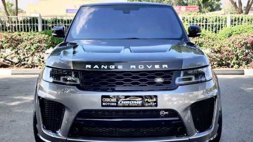 لاند روفر رينج روفر سبورت 2014  LAND ROVER RANGE ROVER SPORT AUTOBIOGRAPHY,  WITH FULL 2020 SVR BODY KIT,V8 SUPERCHARGE  GCC S