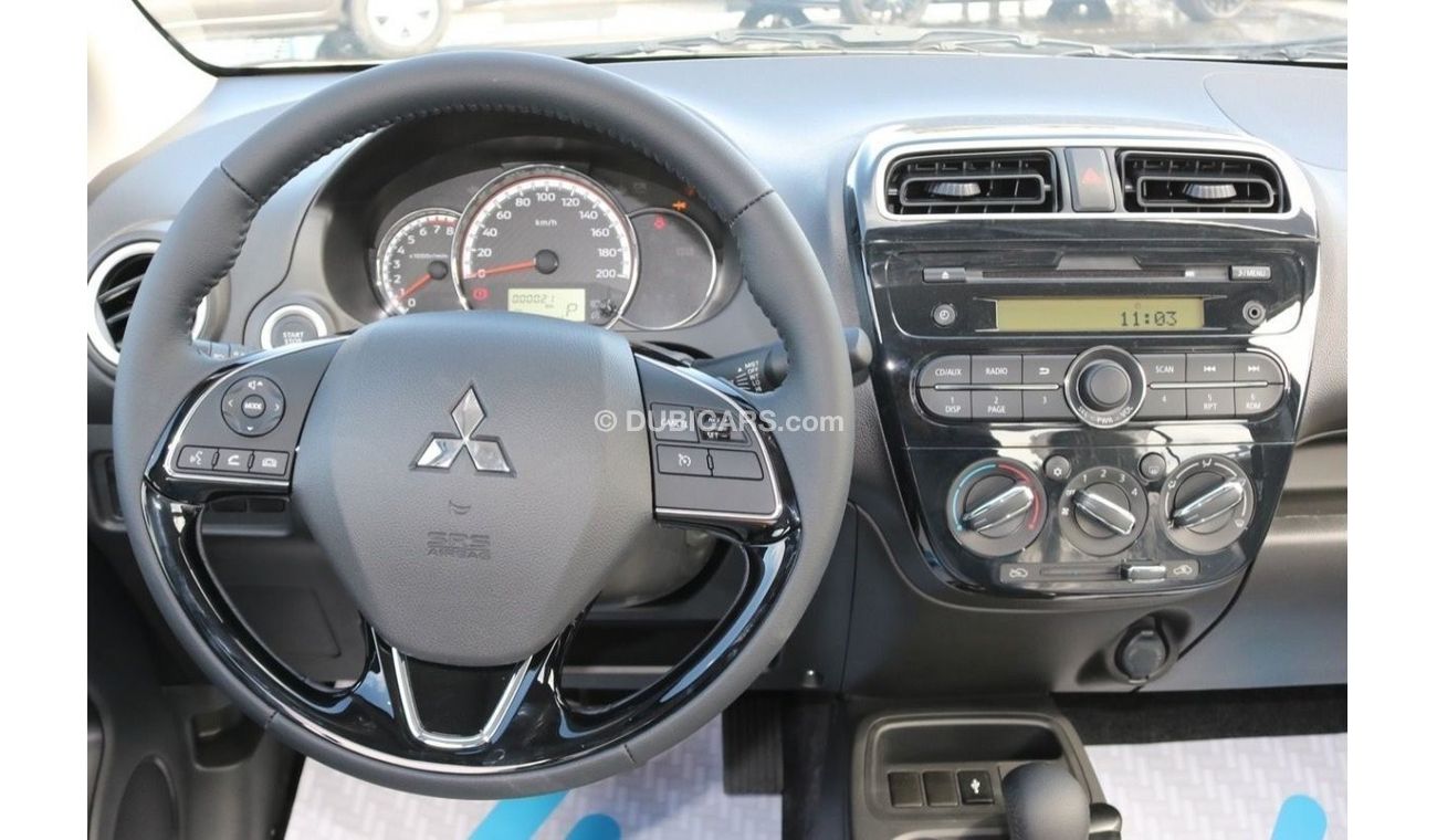 Mitsubishi Attrage 2022| ATTRAGE 1.2L GLS -CVT-12V ABS + BA - EURO 2  WITH EPS - 14"" WHEELS - ANTI THEFT ENGINE IMMOBI