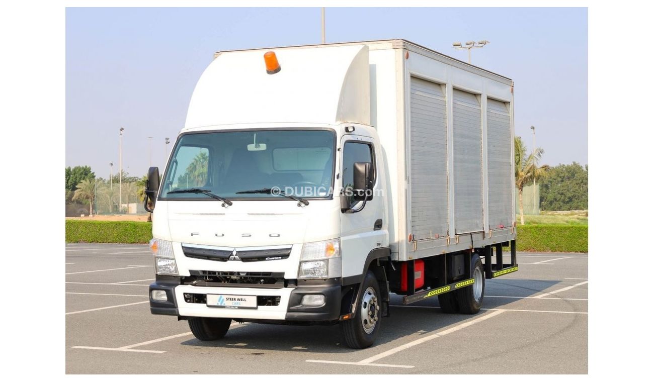 Mitsubishi Fuso Canter | Long Chassis | Shutter Box Water Body | Excellent Condition | GCC