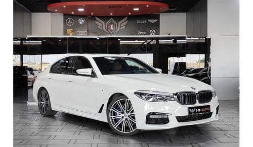 BMW 540i M Sport AED 1,700 P.M | 2018 BMW 540i MSPORT | UNDER WARRANTY | GCC | SUNROOF