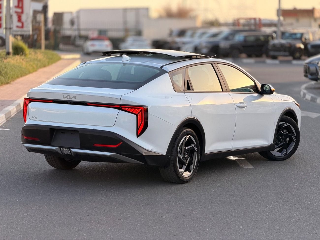 كيا K4 EX 2.0L panoramic, leather seats full option