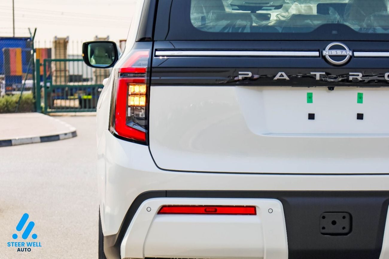 نيسان باترول LE T2 3.5L V6 AWD 9AT 2026 | 8-Seater | Power Tailgate | 18” Alloy Wheels | Full Safety