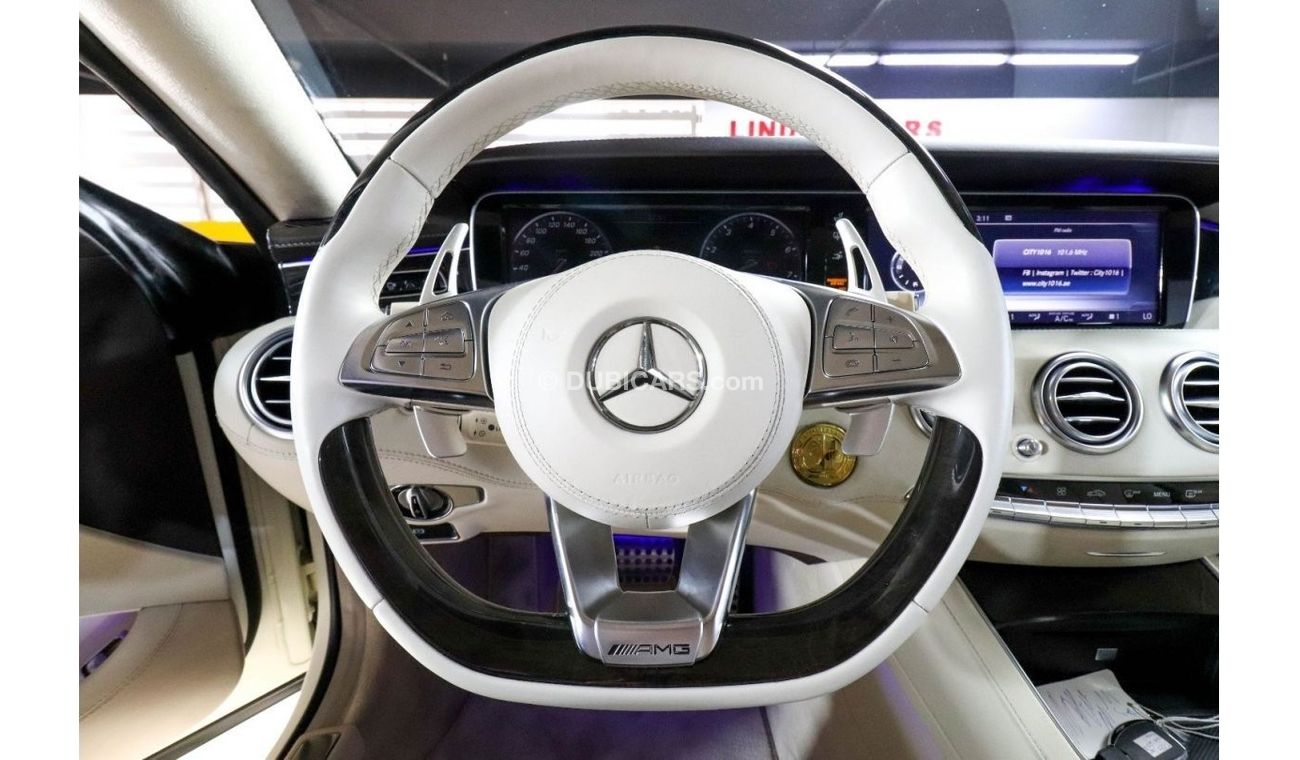 Mercedes Benz S 500 Coupe Mercedes Benz S500 AMG Coupe (Exclusive) 2015 Lowest Mileage GCC under Warranty with Fl