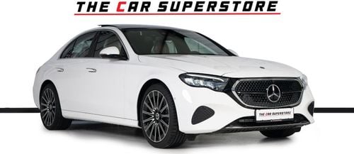 مرسيدس بنز E200 Avantgarde Exterior Package-20 Inch AMG Rims-Chrome Package