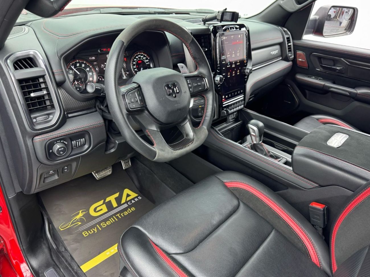 RAM 1500 TRX Crew Cab 6.2L 2022 Dodge RAM TRX, Agency Warranty Till 2027, Full Service History, GCC