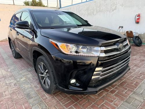 تويوتا هايلاندر 2018 TOYOTA HIGHLANDER XLE 4X4 AWD FULL OPTION  READY Black 5TDJZRFH6JS486422