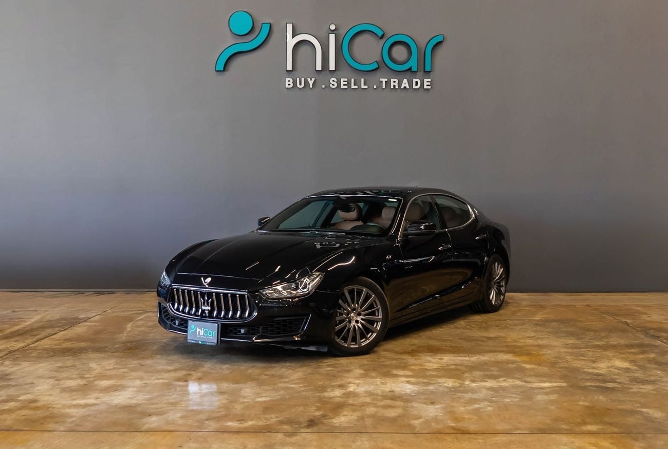 Maserati Ghibli AED 2,874 P.M • 0% Downpayment •  Maserati Ghibli GT Hybrid • 1 Year Warranty