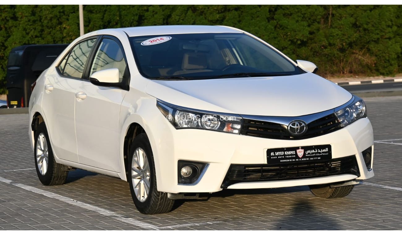 Toyota Corolla SE GCC EXCELLENT CONDITION WITHOUT ACCIDENT 2014 1.6