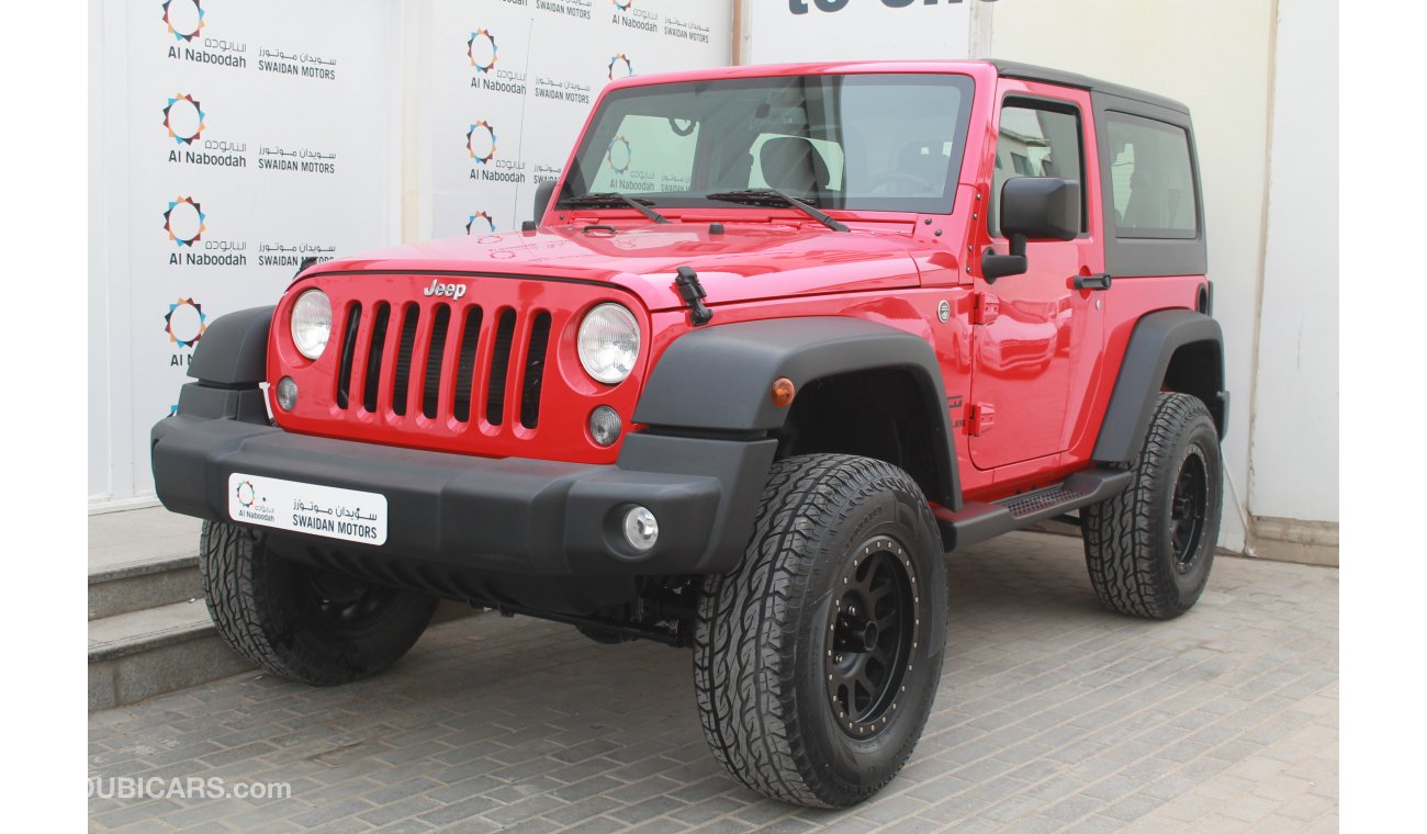 Jeep Wrangler SPORT 3.6L V6 4WD 2017 MODEL WITH NAVIGATION