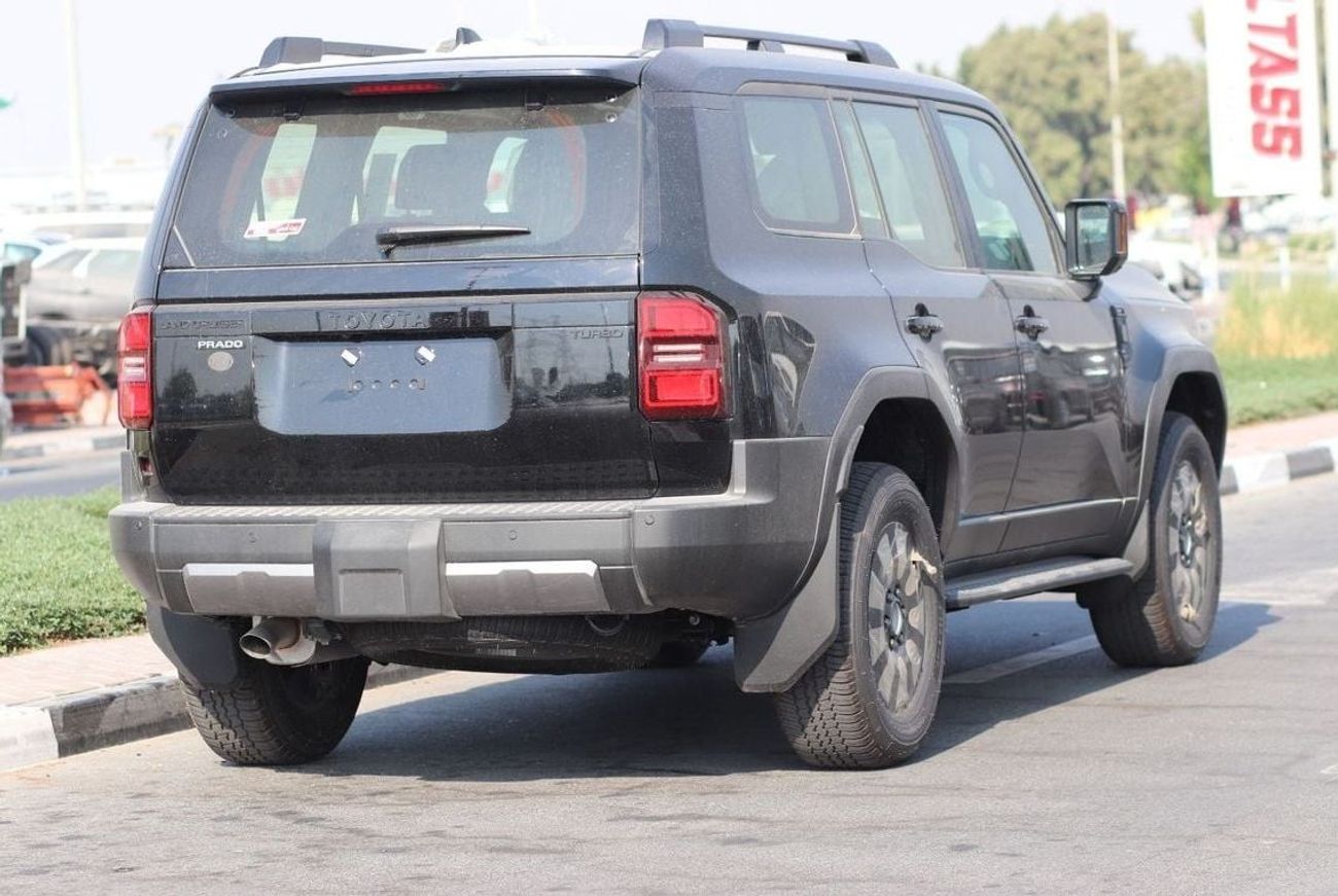 تويوتا برادو Adventure 2.4Turbo, Leather Seat, Sunroof, Push Start, Memory seat, Model 2025