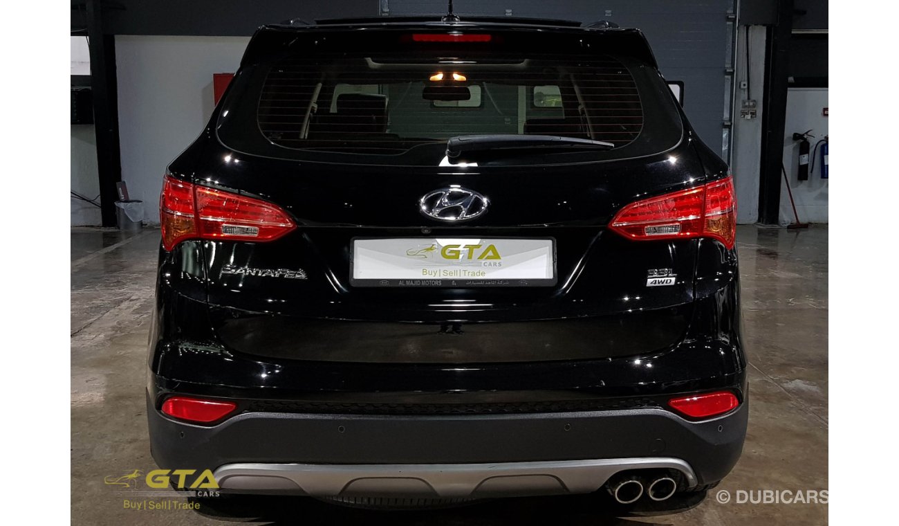 هيونداي سانتا في 2015 Hyundai Santa Fe 3.3L, Full Hyundai History, GCC, Low Kms