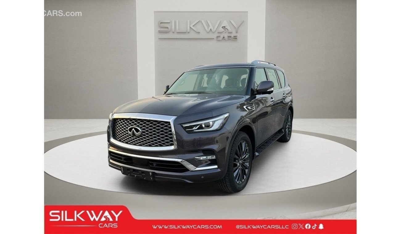 إنفينيتي QX80 سنسوري برو أكتف 8 إنفينيتي QX80 Sensory ProActive 2022 - فخامة لا مثيل لها، مجهزة بالكامل!