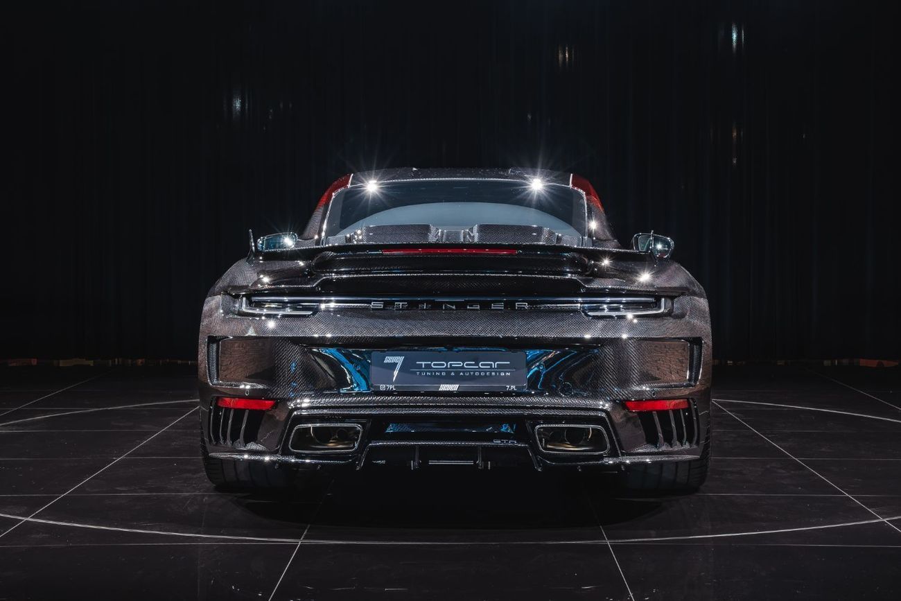 بورش 911 Porsche 911 (992) Turbo S Topcar +Full Carbon body 1of 7
