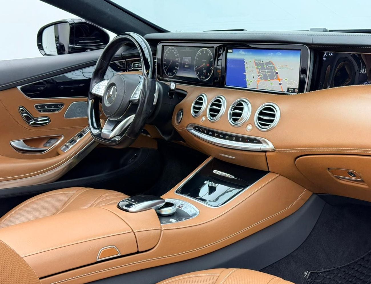 Mercedes Benz S500 2016 Mercedes Benz S500 AMG Cabriolet With S63 Kit, Excellent Condition, GCC