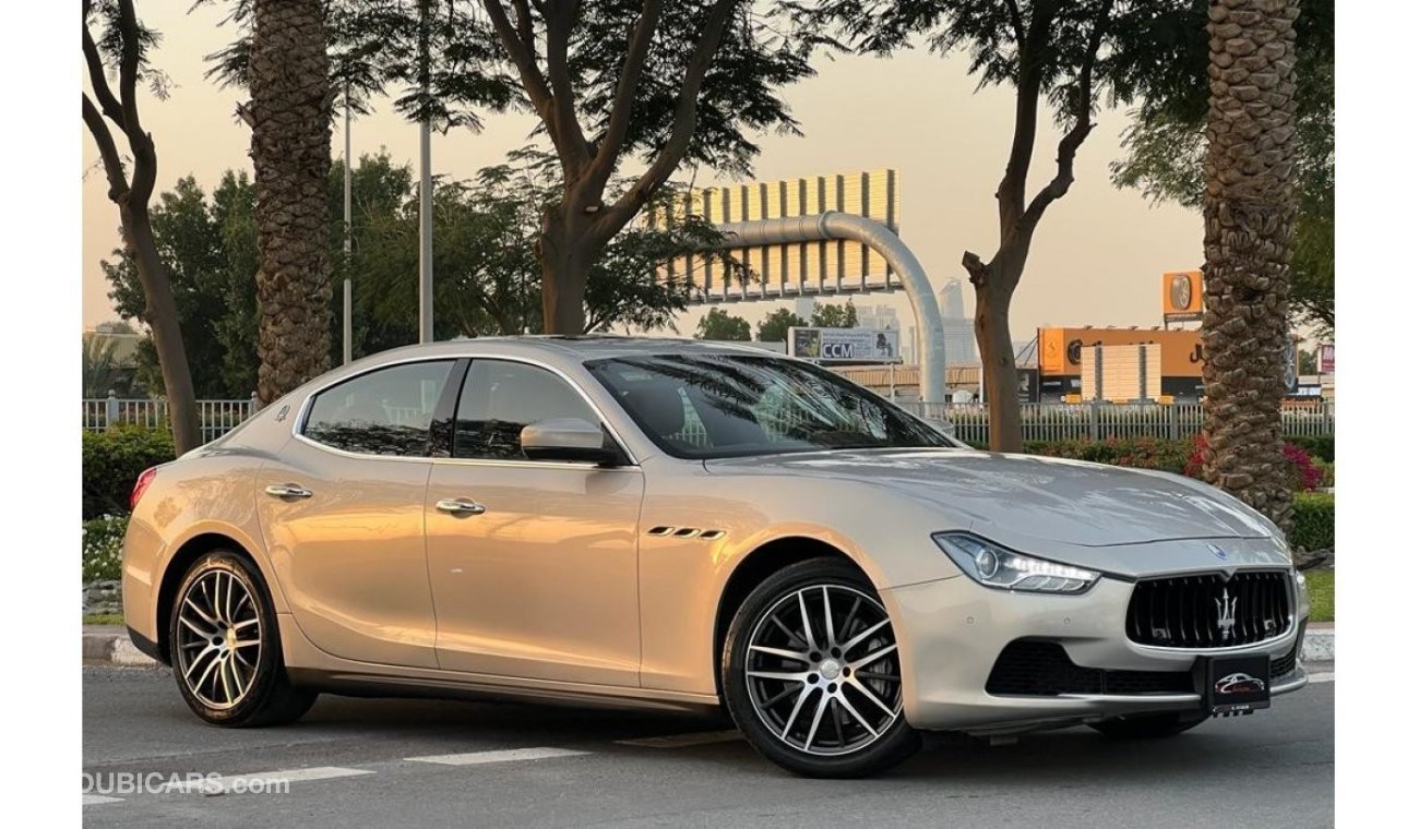 Maserati Ghibli Std BEST DEAL MASERATI GHIBLI 2017 GCC