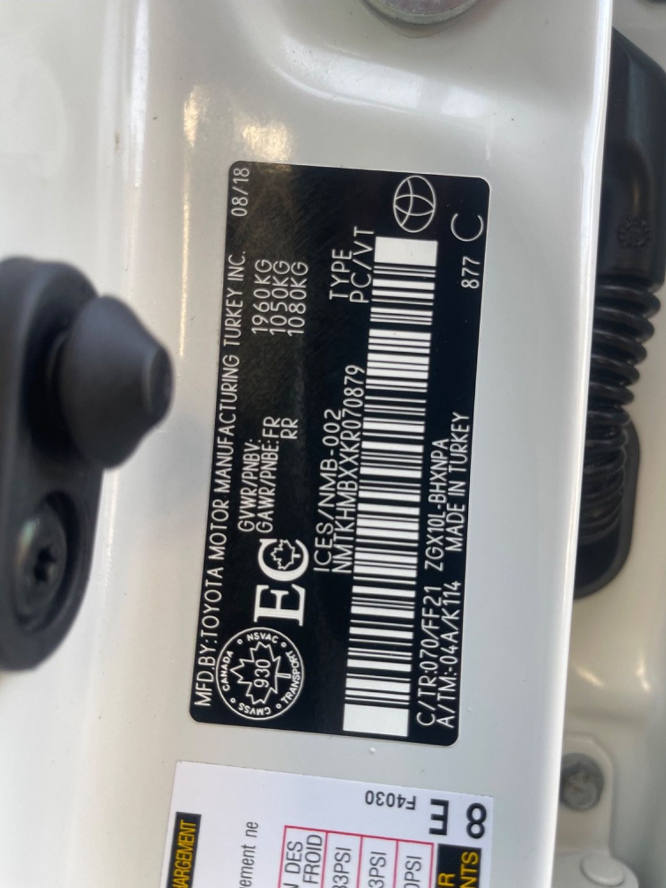 Toyota CHR 2019 chr push start full option