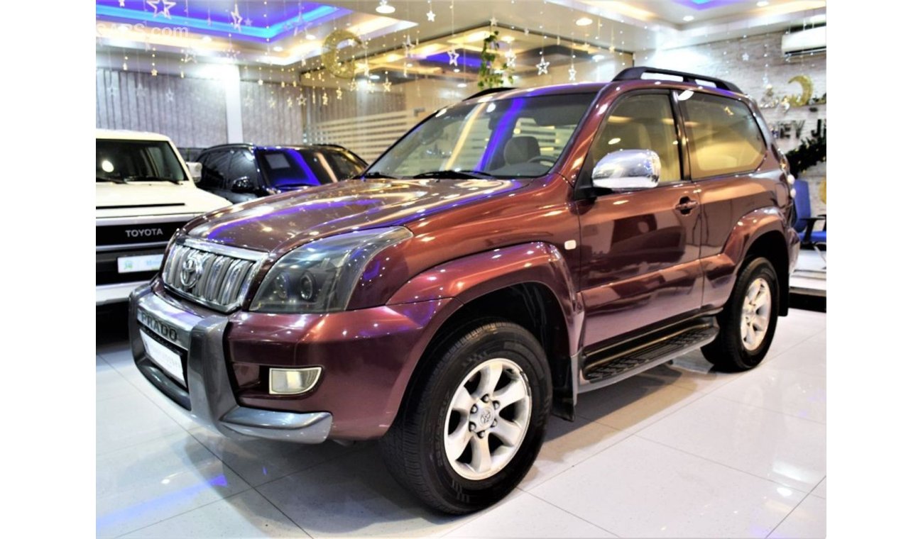 Toyota Prado VX 2003 Model!! in Maroon Color! GCC Specs