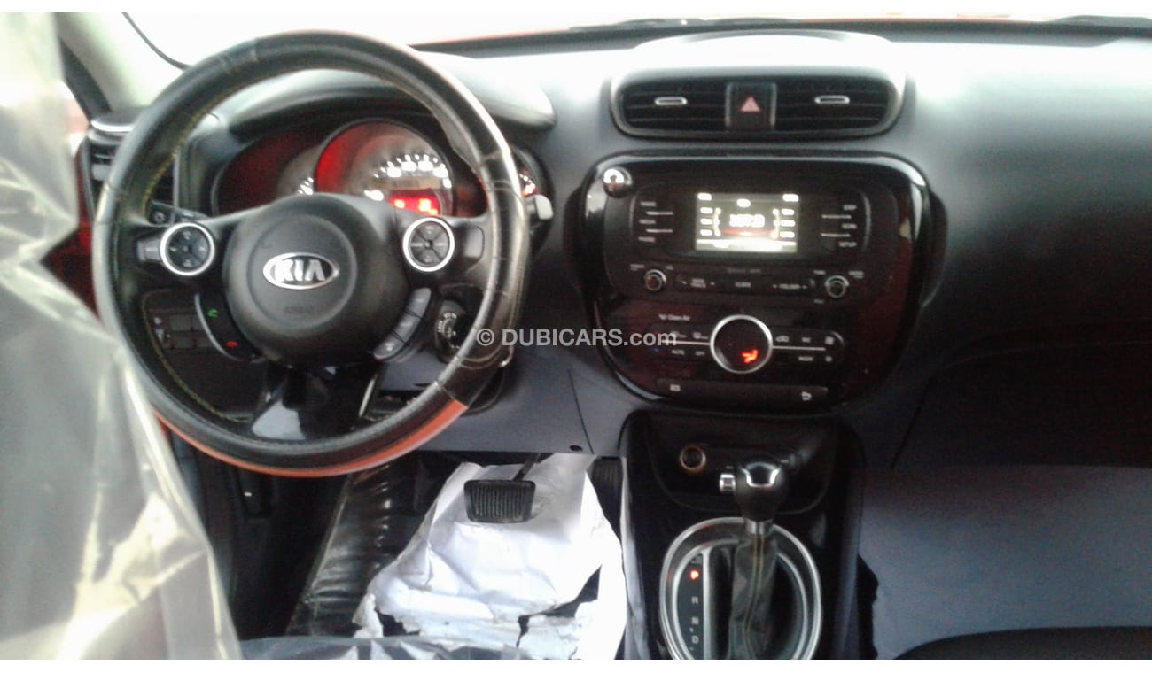 Kia Soul KIA SOUL RED KHALIJE NO PAINT NO ACCIDENT LEATHER FULL OPTION