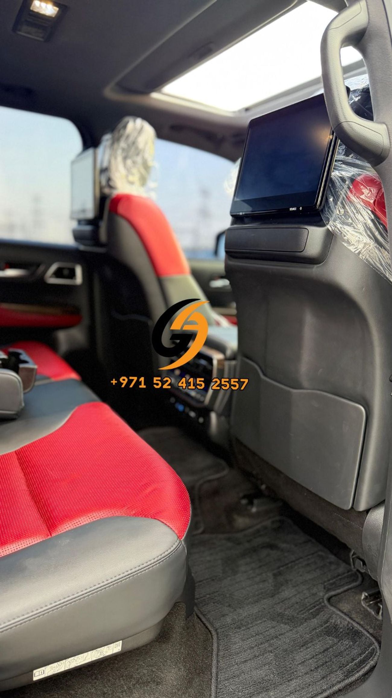 تويوتا لاند كروزر 2024 Model VXR TWIN TURBO 3,5L ENGINE FULL OPTION RED AND BLACK INTERIOR INSIDE VERY CLEAN AND PERFE